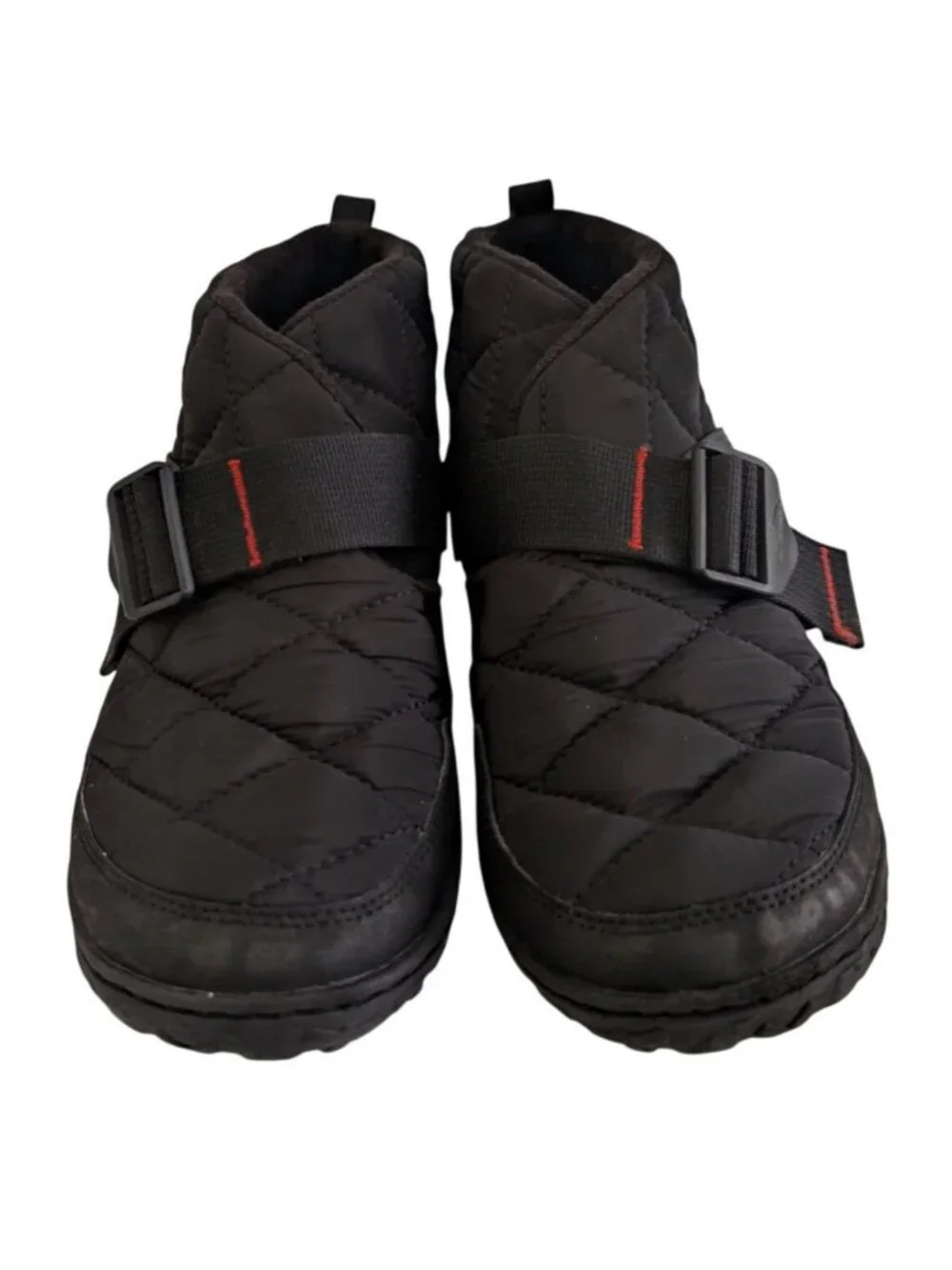Chaco Mens 9 Ramble Puff Black Quilted Camp Slipper Boots Shoes